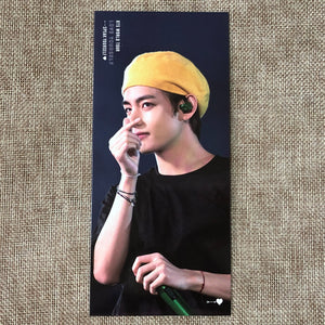 BTS V TAEHYUNG [Speak Yourself World Tour London DVD] Official Bookmark / Gift