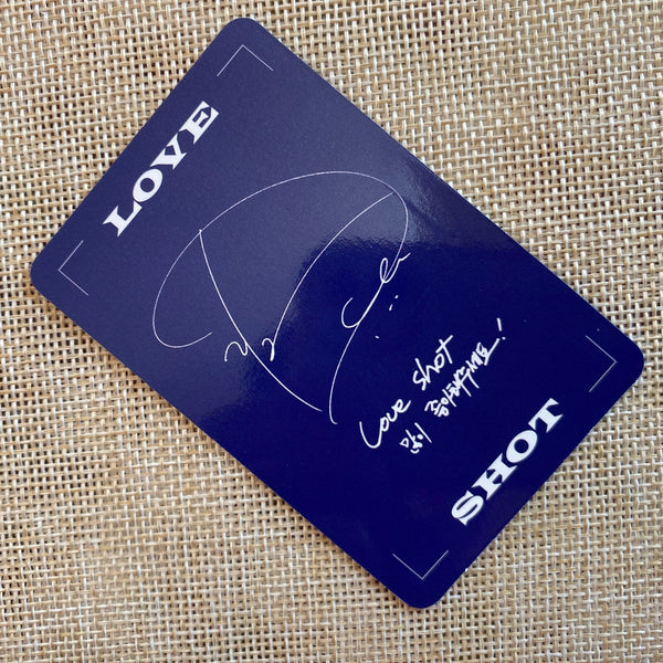 EXO D.O [ LOVE SHOT ] Official Photocard, 5th Repackage Album / New, Rare / Gift