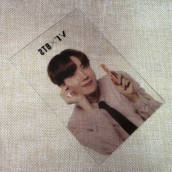 BTS J-HOPE [VT L'atelier Perfume] Official Transparent Photocard / New, Rare /+G