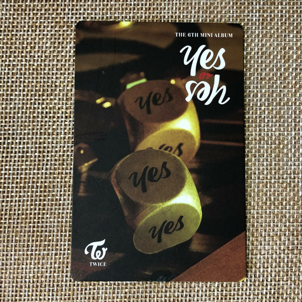 TWICE MINA #2 [ YES or YES Pre-Order ] Official Photocard / New / Gift