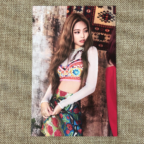 BLACKPINK JENNIE #2 [Pop-Up Store As If It's Your Last] Official Postcard / Gift