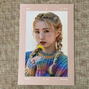IZ*ONE HITOMI [ One-reeler / Act IV ] Official Cover Postcard / New / Gift