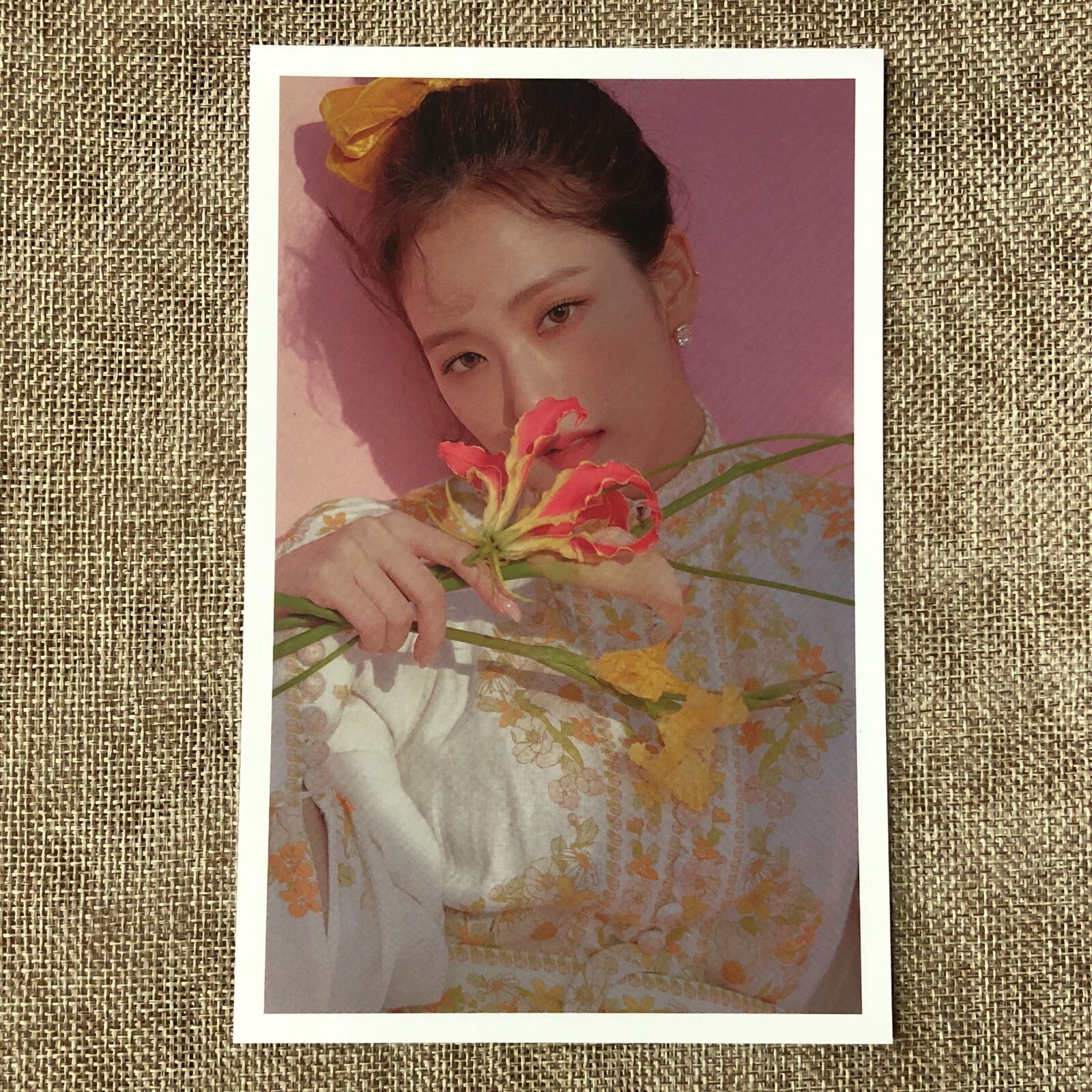 BLACKPINK JISOO [ 2020 Welcoming Collection ] Official Postcard / New / Gift