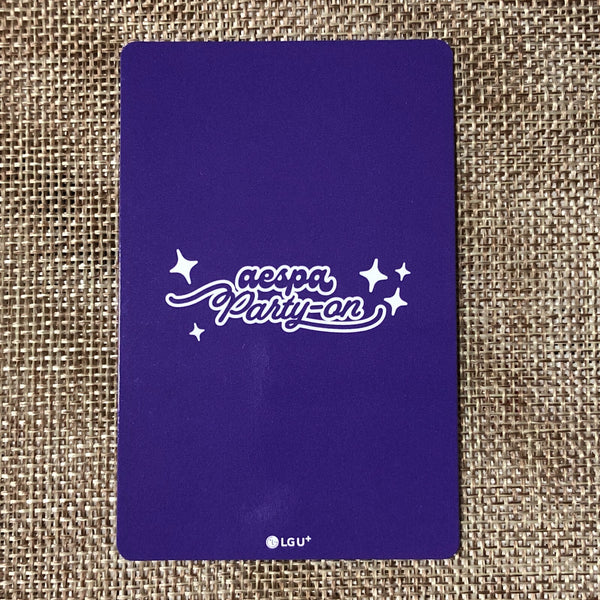 AESPA GISELLE [ XR LIVE Special Event Party-On ] Official Photocard / New / Gift