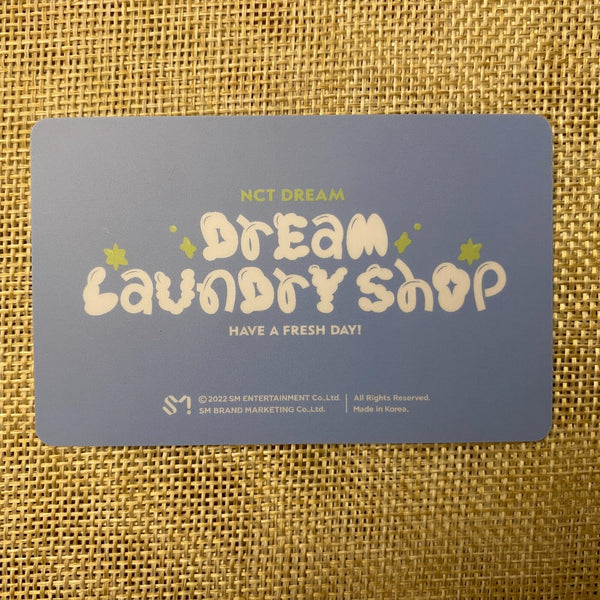 NCT JAEMIN [ DREAM LAUNDRY SHOP MD ] Official Membership Photocard / New / Gift