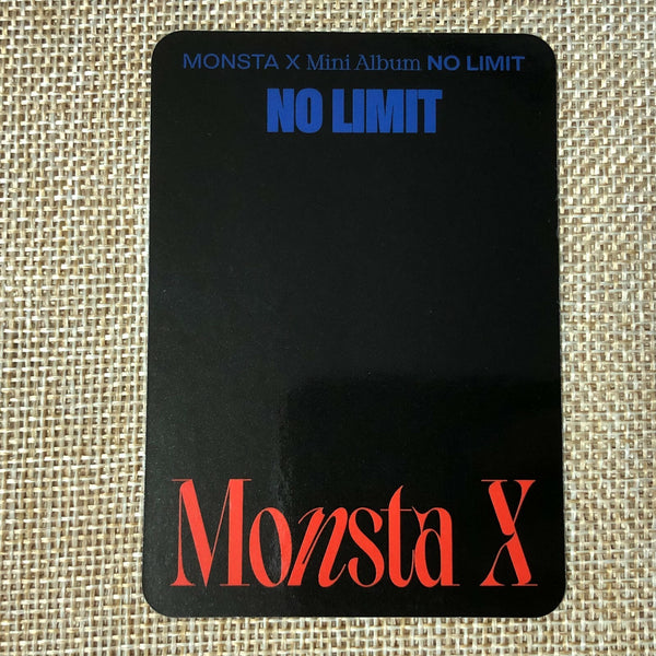 MONSTA X KIHYUN JOOHEON [ No Limit ] Official Photocard, Mini Album / New / Gift