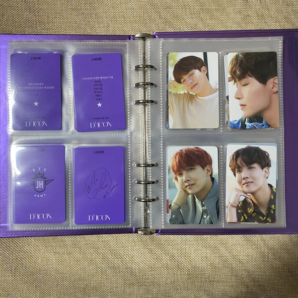 BTS [Dion 101 Photocard Full set] Binder + 100 photocard + 1 postcard / Gift