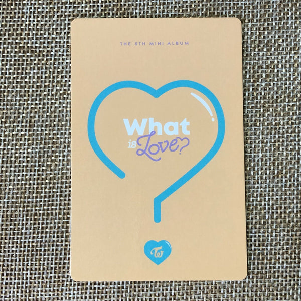 TWICE MINA [ What is Love Pre-Order ] Official Photocard, 5th Mini / New / Gift