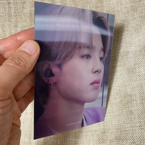 BTS JIMIN [SAMSUNG Galaxy Buds] Official Lenticular Photocard / New, Rare / Gift