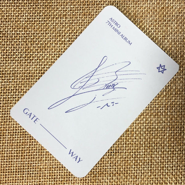 ASTRO MJ [ GATEWAY ] Official Photocard, 7th Mini Album / New / Gift