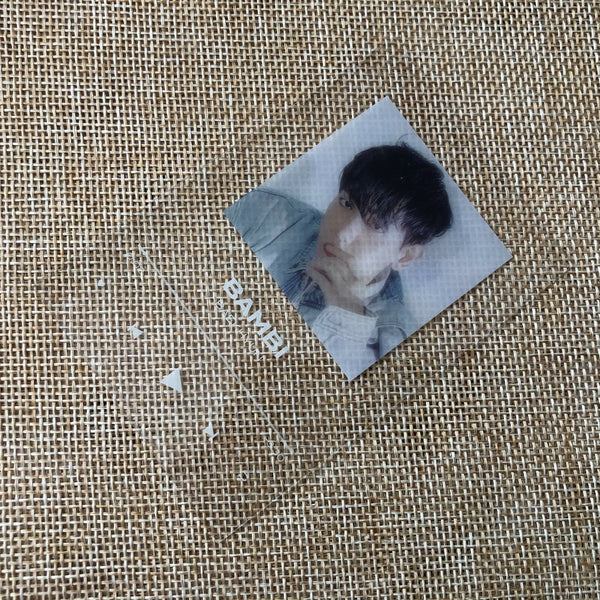 EXO BAEKHYUN #2 [BAMBI] Official Clear Card Photocard, 3rd Mini Album / Gift