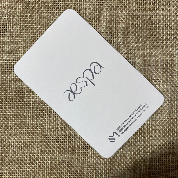 AESPA KARINA [ Black Mamba Official Hologram Photocard ] New, Rare / Gift