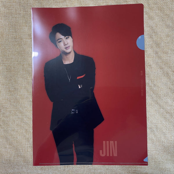 BTS [2014 Live Trilogy The Red Bullet] Official Clear File Set / New, Rare /+G
