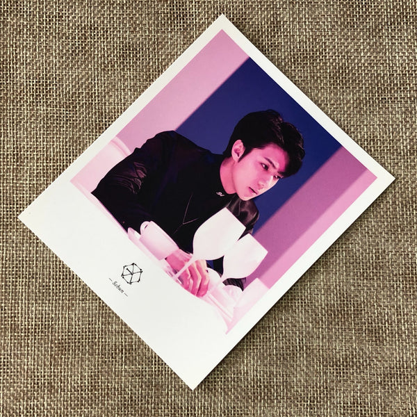 EXO SEHUN [ EX'ACT ] Official Polaroid Photocard Set of 2, Postcard / New / Gift