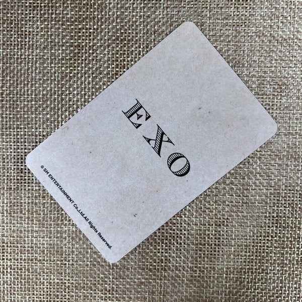 EXO SEHUN [2020 Season's Greeting] Official Photocard, POB Withdrama / New / GFT