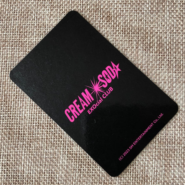 EXO CHEN [CREAM SODA POP-UP] Official Trading Card Photocard, A Ver. / Gift