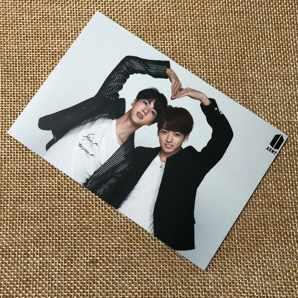 BTS JUNGKOOK JIN [Wings Tour Final 4th Army Booth] Official Photocard / Gift