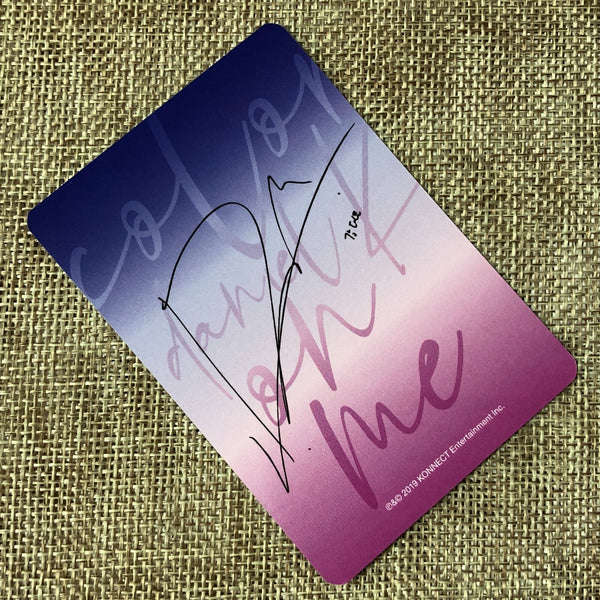 WANNA ONE KANG DANIEL #4 [Color On Me] Official Photocard, 1st Single / Gift