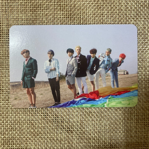 BTS GROUP [ Memories of 2016 DVD YOUNG FOREVER ] Official Photocard / New / Gift