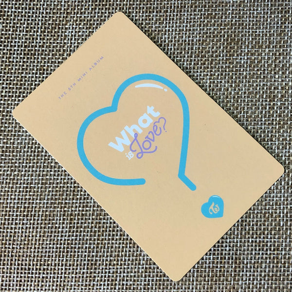 TWICE NAYEON [What is Love Pre-Order] Official Photocard, 5th Mini / New / Gift