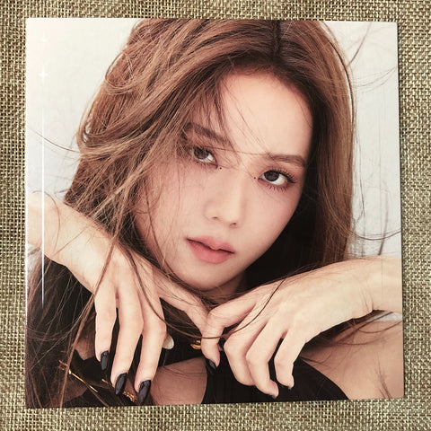 BLACKPINK JISOO [ THE ALBUM ] Official Postcard, Ver. 2 / New / Gift