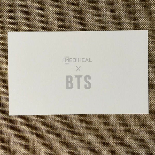 BTS GROUP #5 [ BTS X MEDIHEAL ] Official Postcard SET / New / Gift