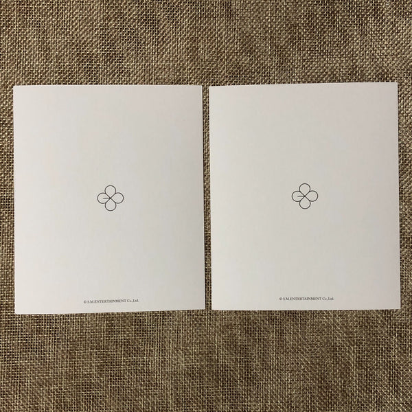 EXO CHEN [ EX'ACT ] Official Polaroid Photocard Set of 2, Postcard / New / Gift