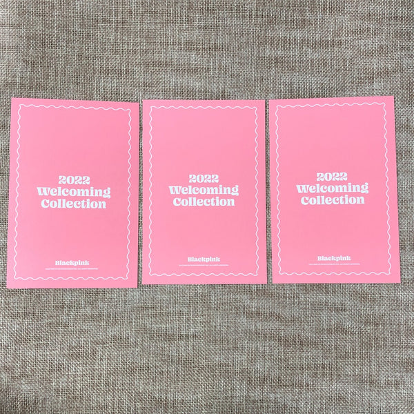 BLACKPINK LISA [ 2022 Welcoming Collection ] Official Postcard Set / New / Gift