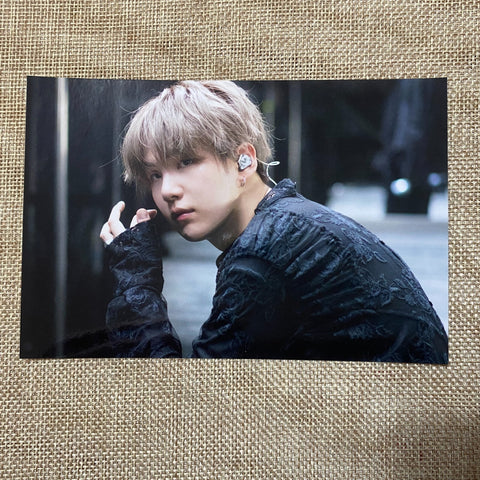BTS SUGA [ Memories of 2019 Blu-ray ] Official Live Photo Photocard / New / Gift