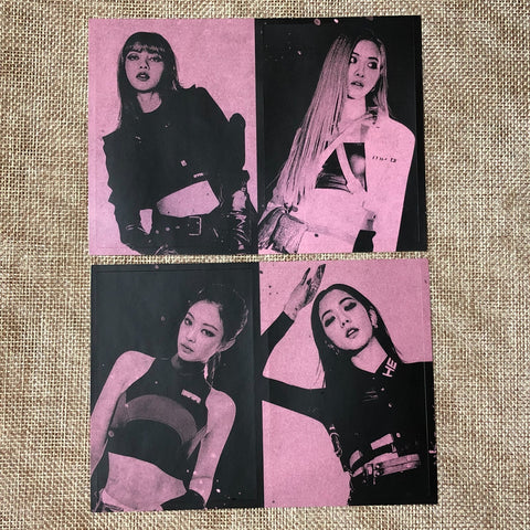 BLACKPINK GROUP [ Kill This Love ] Official Sticker Set / New / Gift