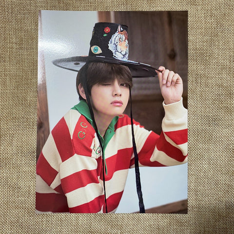 BTS V Taehyung [ 2019 Summer Package ] Mini Poster Photocard / New, Rare / Gift