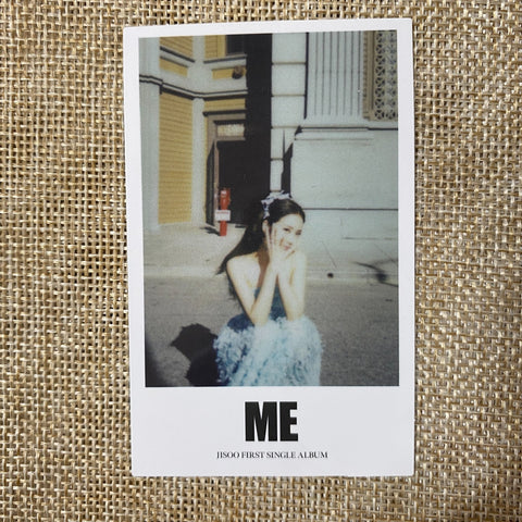 BLACKPINK JISOO [ME] Official Polaroid Photocard, Solo Weverse POB / New / Gift