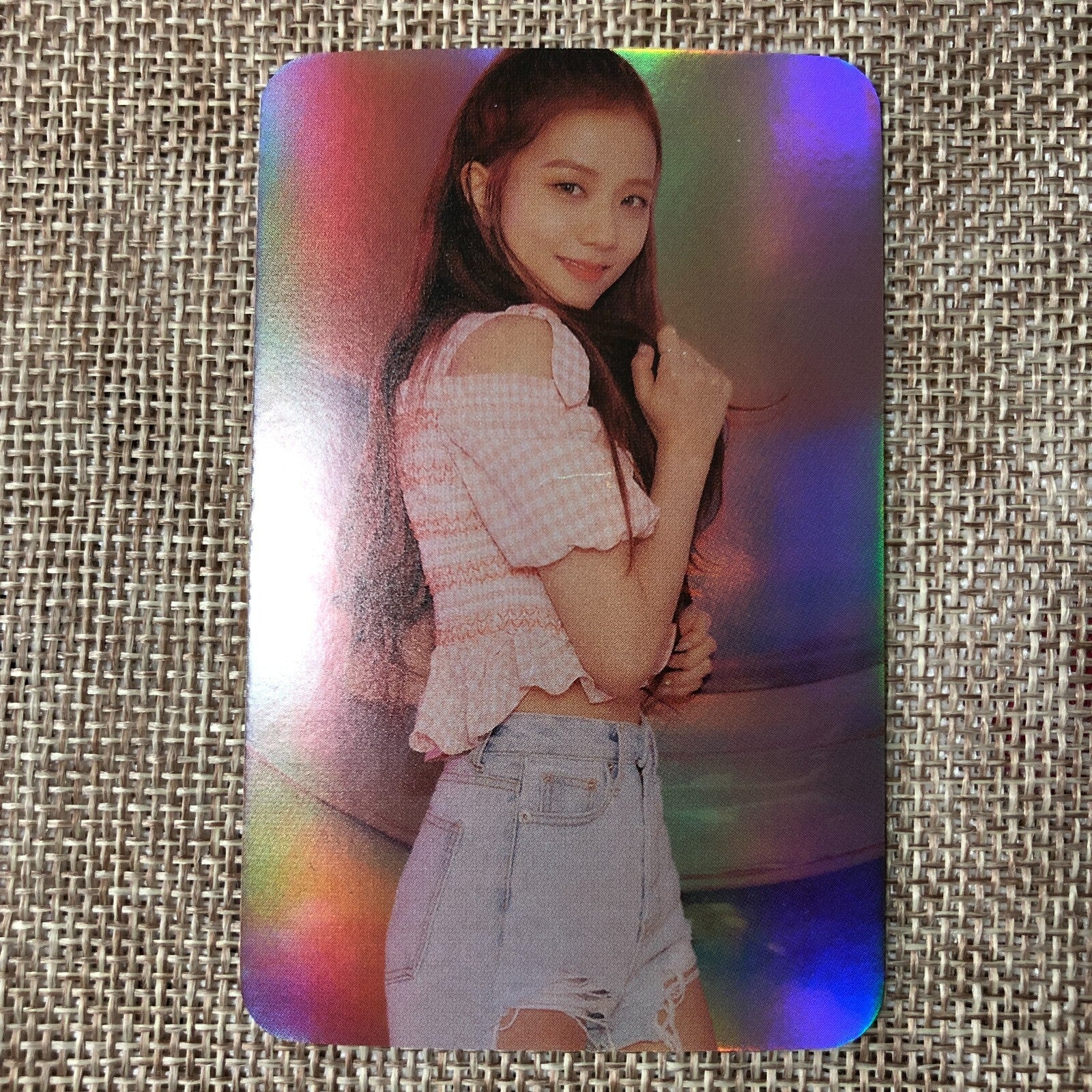 BLACKPINK JISOO #1 [ YG Christmas MD ] Official Hologram Photocard / New / Gift