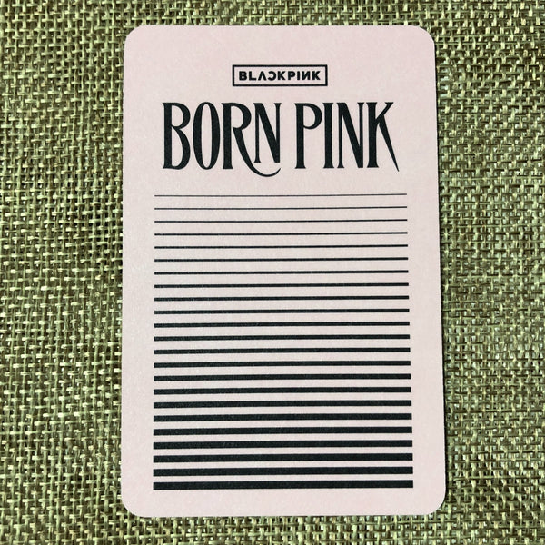 BLACKPINK ROSE #1 [Born Pink World Tour Seoul MD] Official Photocard / Gift