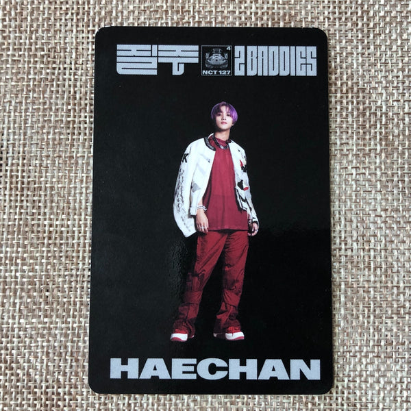 NCT 127 HAECHAN [ BADDIES ] Official Photocard, SMC Ver. / New / Gift