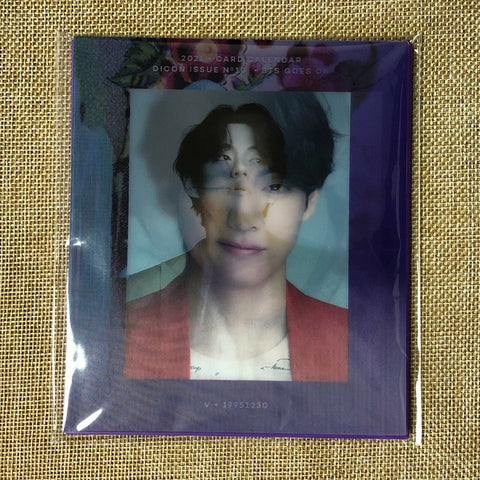 BTS V TAEHYUNG [ DICON Vol 10 BTS goes on ] Official Calendar Cards / New / Gift