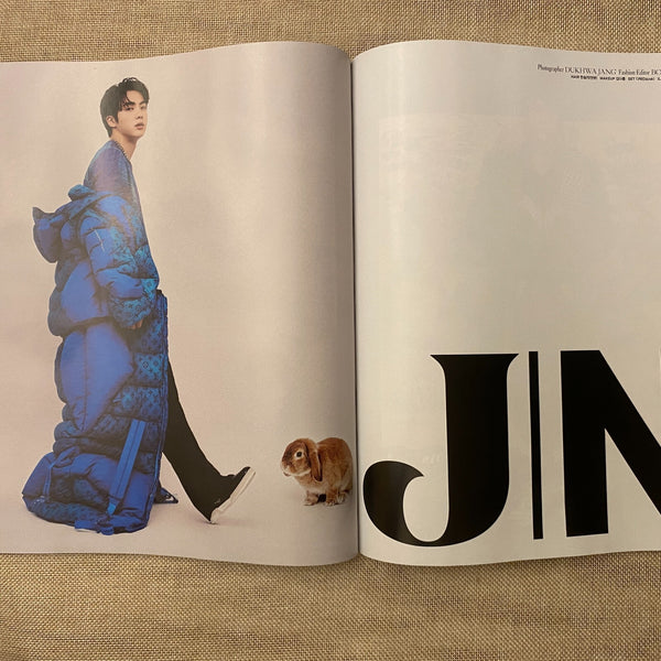 BTS 2022 [ Vogue Korea Magazine 306 ] Jan 2022 Photobook / Used, Rare / Gift
