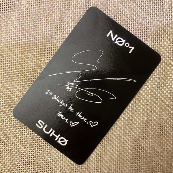 EXO SUHO #2 [ Obsession No 1 ] Official Photocard, 6th / New, Rare / Gift