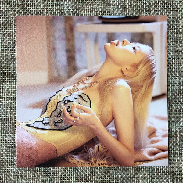 BLACKPINK ROSE #6 [ -R- ] Official Postcard, 1st Single / New / Gift