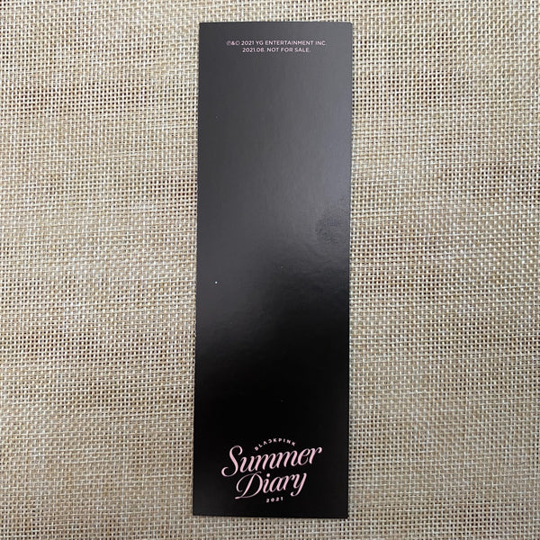 BLACKPINK GROUP [ 2021 Summer Diary ] Official 4cut Photo Photocard / New / Gift
