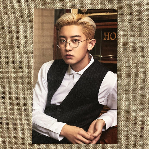 EXO CHANYEOL #1 [2020 Season's Greetings] Official Limited Postcard / New / Gift