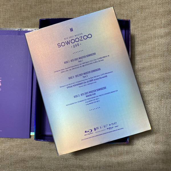 BTS [ 2021 Muster SOWOOZOO ] Official DVD Photobook + DVD, NO PC / Mint / Gift
