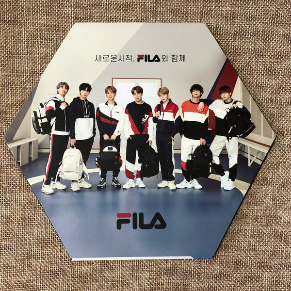 BTS GROUP [ FILA ] Official Brochure Booklet / New / Gift