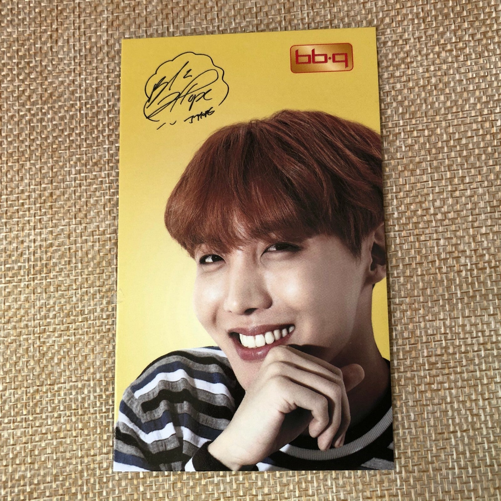 BTS J-HOPE #2 [ BBQ ] Official PhotoCard / New / Gift