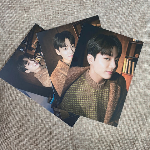 BTS JUNGKOOK Set [ 2021 Holiday Collection Little Wishes Photobook ] New / GFT