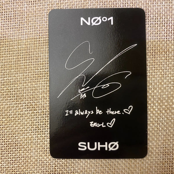 EXO SUHO #1 [ Obsession No 1 ] Official Photocard, 6th / New, Rare / Gift