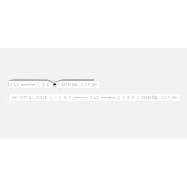 EXO BAEKHYUN [ SM Town Beyond Live Light ] Fabric Bracelet / New, Rare / Gift