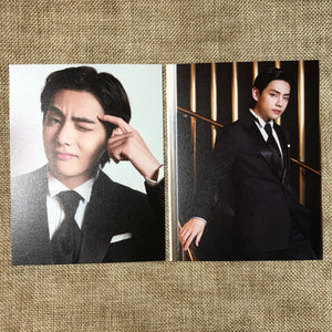 BTS V TAEHYUNG [2021 The Fact BTS Photobook Special] Official Postcard Set /+G
