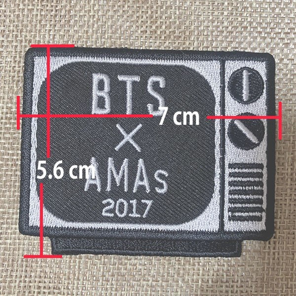 BTS [ 2017 AMAs American Music Awards ] Official TV Patch / New, Rare / Gift