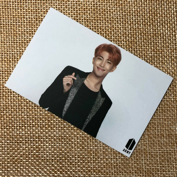 BTS RM [ Wings Tour Final 4th Army Booth ] Official Photocard / New / Gift